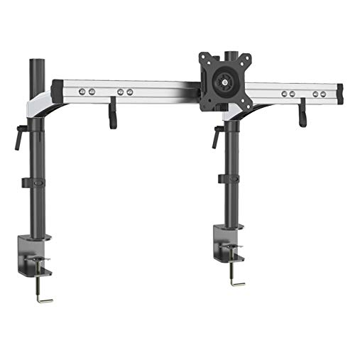 HFTEK Monitorarm -Tischhalterung für Bildschirm von 15 bis 49 Zoll mit Tischklemme - VESA 75/100 (MP211C) -Individuell umrüstbar von HFTEK