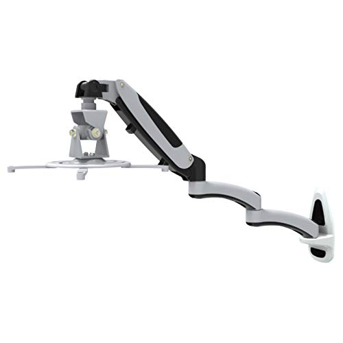 HFTEK – Universal-Wand-Halterung für Beamer und Projektoren – neigbar – schwenkbar (GP12XW) von HFTEK