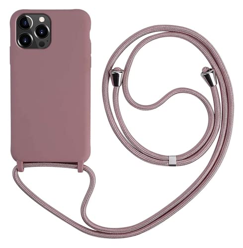 HFYiup Mevis Liquid Silikon Handykette Hülle für iPhone 15 Pro,Verstellbarer Halskette Silikon Handyhülle-Lotus Farbe HFYiup Mevis Liquid Silikon Handykette Hülle für iPhone 15 Pro,Verstellbarer Halskette Silikon Handyhülle-Lotus Farbe von HFYiup