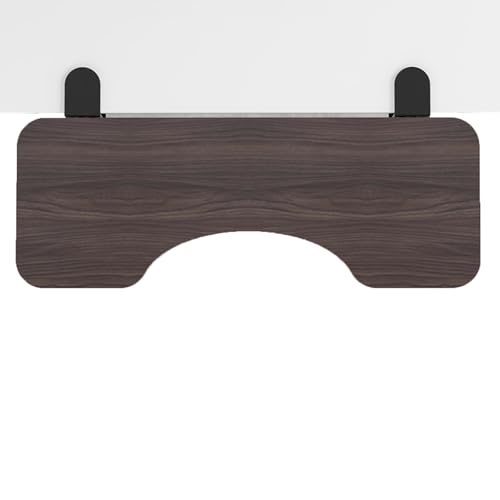 Tastatur-Klemmschienen-Set, Tastaturhalterung, ergonomische, faltbare Schreibtisch-Verlängerungsablage mit neigbarer Tastatur- und Mausablage, Computer-Armstütze, Tischverlängerungsplattform for Küche von HGDNNDEOP