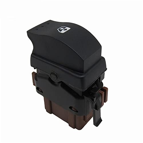 Elektrischer Fensterschalter,Auto Elektrische Fens Beifahrer-Fensterheberschalter, passend for Nissan Interstar, Opel Movano, Vivaro, Renault Master, Trafic II MK2, OE: 8200057321 Fensterheber Schalte von HGFHGS