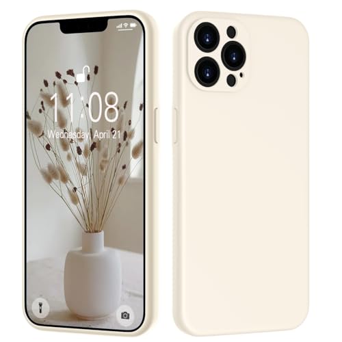 HGH Liquid Silikon für iPhone 14 Pro Max Hülle, Handyhülle für iPhone 14 Pro Max Case Dünn Kameraschutz Schutzhülle für iPhone 14 Pro Max Mikrofaser-Futter für iPhone 14 Pro Max,Retro-Weiß HGH Liquid Silikon für iPhone 14 Pro Max Hülle, Handyhülle für iPhone 14 Pro Max Case Dünn Kameraschutz Schutzhülle für iPhone 14 Pro Max Mikrofaser-Futter für iPhone 14 Pro Max,Retro-Weiß von HGH