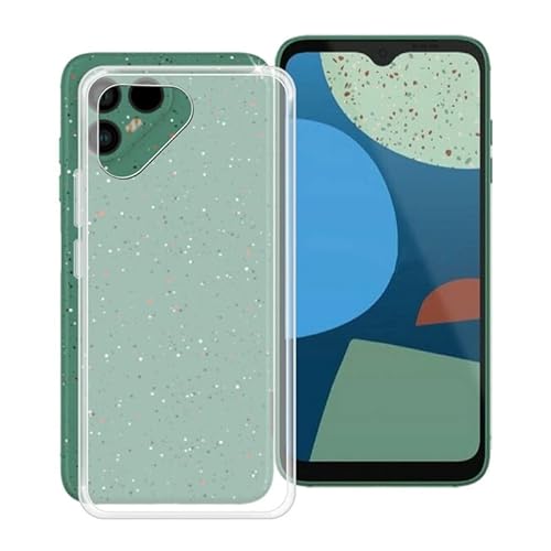 HGJTF Hülle für Fairphone 4 (6.3"), Translucent Weiche TPU Bumper Handyhülle Case Ultra Dünn Stoßfest Kratzfest Silikon Schutzhülle Tasche für Fairphone 4 - Translucent von HGJTF