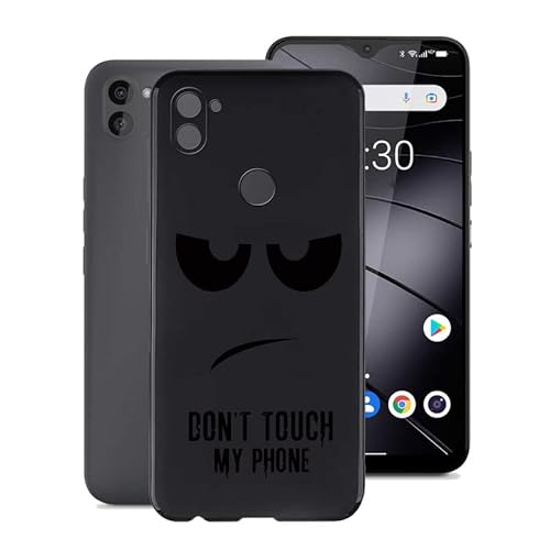 HGJTF Hülle für Gigaset GS5 Lite (6.30"), Ultra Dünn Stoßfest TPU Schutzhülle Case, Weiche Anti-Kratzer Silikon Bumper Handyhülle Cover für Gigaset GS5 Lite -DUO5 von HGJTF