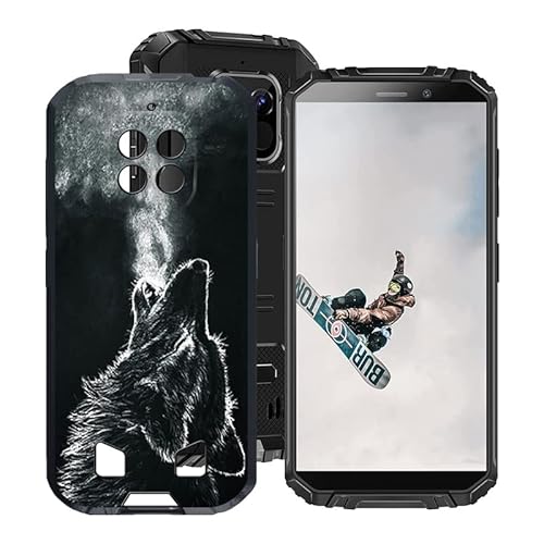 HGJTF Hülle für Oukitel WP18 Pro (5.93"), Ultra Dünn Stoßfest TPU Schutzhülle Case, Weiche Anti-Kratzer Silikon Bumper Handyhülle Cover für Oukitel WP18 Pro -WMA28 von HGJTF