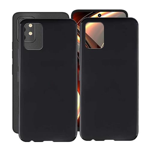 HGJTF Hülle für Umidigi A13 Pro Max 5G (6.8"), 2 Stück Schwarz Stoßfeste Kratzfeste Handyhülle Case, Dünn Weiche TPU Bumper (Anti-Fingerabdruck) Schutzhülle Tasche für Umidigi A13 Pro Max 5G von HGJTF