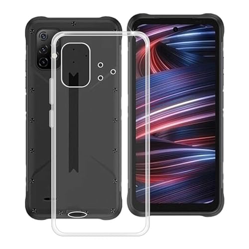 HGJTF Hülle für Umidigi Bison GT2 Pro 5G (6.5"), Ultra Dünn Transparent Weiche TPU Schutzhülle Case, Stoßfest Anti-Kratzer Bumper Handyhülle Cover für Umidigi Bison GT2 Pro 5G - Clear von HGJTF