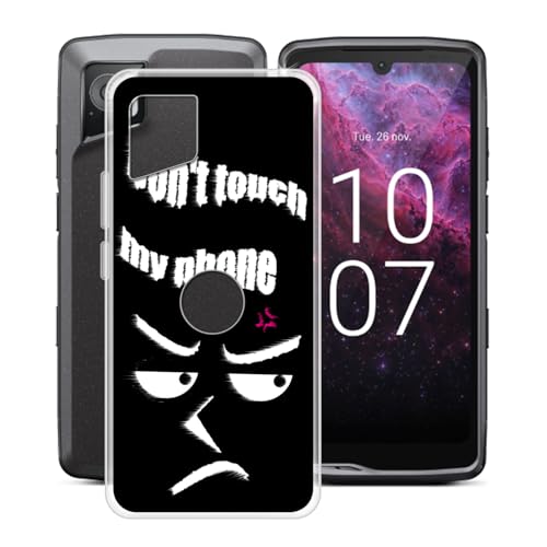 HGJTFANY Hülle für Crosscall Stellar M6 (6.10"), Transparent Stoßfest Weiche Silikon Handyhülle Case für Crosscall Stellar M6 Ultra Dünn Anti-Kratzer TPU Schutzhülle Cover - XT120B von HGJTFANY