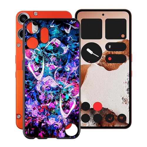 HGJTFANY Hülle für Nothing CMF Phone 2 Pro (6.77"), Stoßfeste Kratzfeste Handyhülle Case, Ultra Dünn Weiche TPU Bumper (Anti-Fingerabdruck) Schutzhülle Tasche für Nothing CMF Phone 2 Pro - Lebhaft von HGJTFANY