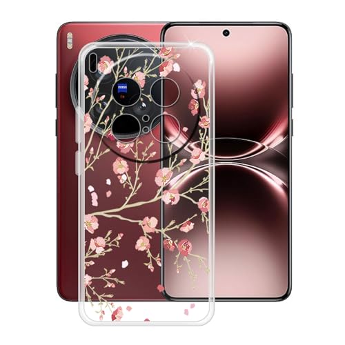 HGJTFANY Hülle für Vivo X200 Ultra (6.82"), Transparent Stoßfest Weiche Silikon Handyhülle Case für Vivo X200 Ultra Ultra Dünn Anti-Kratzer TPU Schutzhülle Cover - WM84 von HGJTFANY