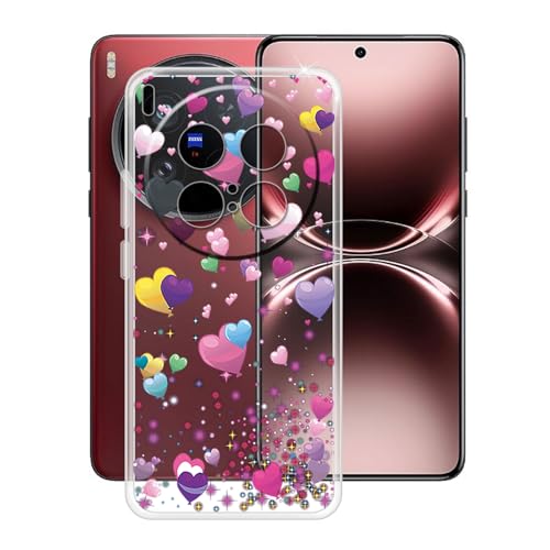 HGJTFANY Hülle für Vivo X200 Ultra (6.82"), Transparent Stoßfest Weiche Silikon Handyhülle Case für Vivo X200 Ultra Ultra Dünn Anti-Kratzer TPU Schutzhülle Cover - YQ29 von HGJTFANY