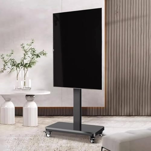 HGOuhK Mobiler TV-Ständer Mobiler TV-Wagen auf Rädern – Tragbarer TV-Bodenständer, for 32-65 Zoll LED-Flachbildschirme, bis zu 100 kg belastbar TV-Bodenständer HGOuhK Mobiler TV-Ständer Mobiler TV-Wagen auf Rädern – Tragbarer TV-Bodenständer, for 32-65 Zoll LED-Flachbildschirme, bis zu 100 kg belastbar TV-Bodenständer von HGOuhK