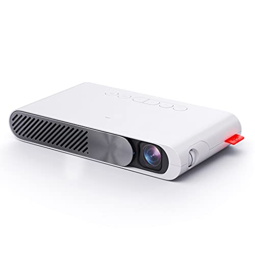 Mini Alpd Laser Pocket Projector Ultra Portable Smart Projector 300 Ansi Lumen Wi-Fi Anschluss for Smartphone von HGVVNM