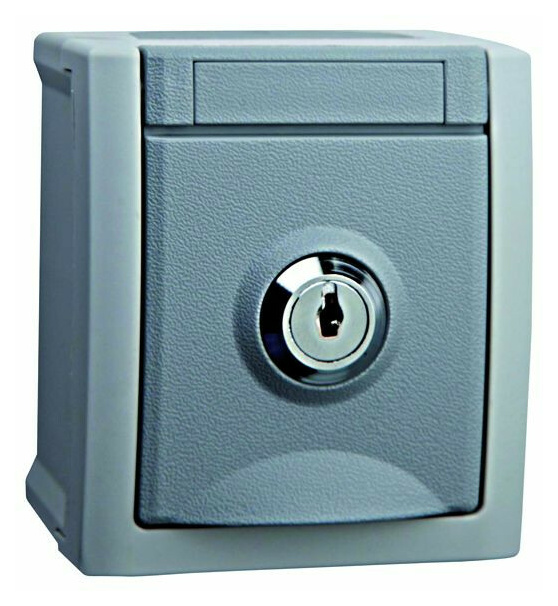 HHG 90591041-DE Steckdose abschließb. FR-AP HHG 90591041-DE Steckdose abschließb. FR-AP von HHG