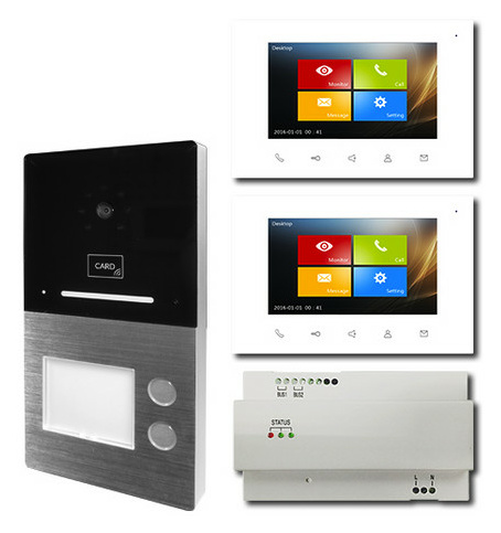 HHG Villa AP Set 2 RL AS AP 2-Familienhaus mit RFID von HHG