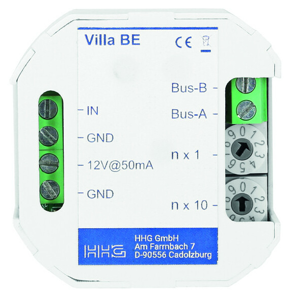 HHG Villa BE Bus-Eingangsmodul 12V von HHG