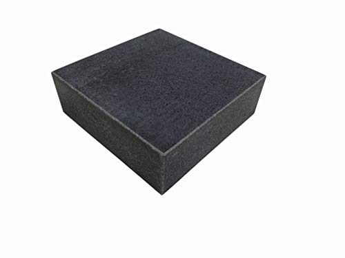 HHIP 4401-1596 6" X 6" X 2" Granite Surface Plate, Grade B, 0 Ledge von HHIP