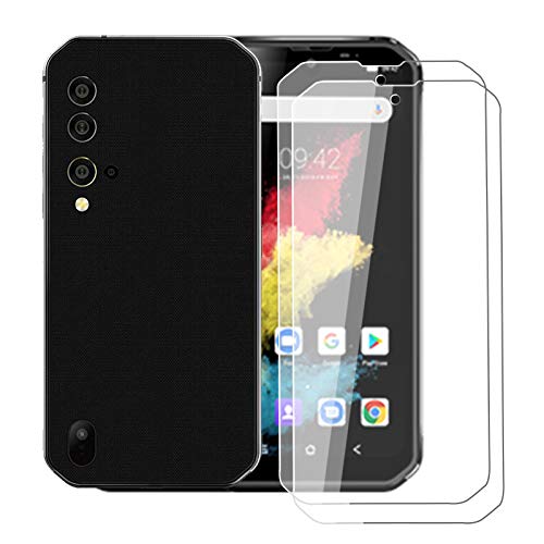 HHUAN - 2 Pack Gehärtetes Glas für Blackview BV9900E, 9H Härtegrad Anti Kratzen Tempered Glass Folie Display schutzfolie Film für Blackview BV9900E (5.84") von HHUAN