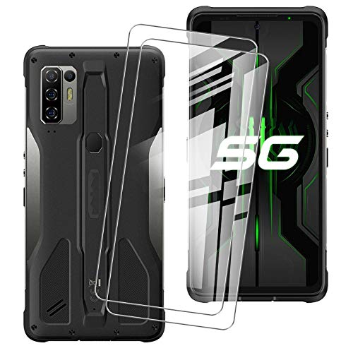 HHUAN - 2 Pack Gehärtetes Glas für Ulefone Armor 10 5G, 9H Härtegrad Anti Kratzen Tempered Glass Folie Display schutzfolie Film für Ulefone Armor 10 5G (6.67") von HHUAN