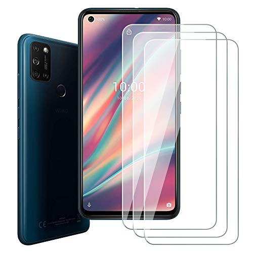 HHUAN - 3 Pack Gehärtetes Glas für Wiko View 5, 9H Härtegrad Anti Kratzen Tempered Glass Folie Display schutzfolie Film für Wiko View 5 (6.55") von HHUAN