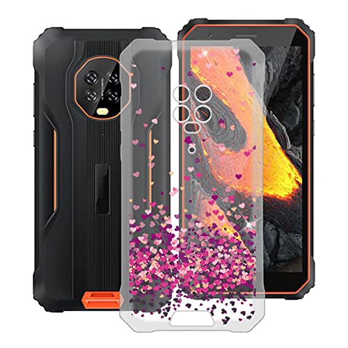 HHUAN Hülle für Blackview Oscal S60 Pro (5.70"), Ultradünn, Anti-Vergilbung, Transparent Weiche Silikon Handyhülle Tasche, Stoßfest TPU Bumper Cover Schutzhülle für Blackview Oscal S60 Pro - WM85 von HHUAN