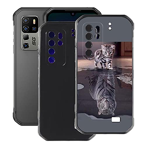 HHUAN Hülle für Ulefone Armor 11T 5G (6.10"), 2 Stück Ultradünne Tasche Schwarze Weiche Silikon Cover Bumper Handyhülle, Anti-Kratzen TPU Schutzhülle für Ulefone Armor 11T 5G - Black + WMA8 von HHUAN