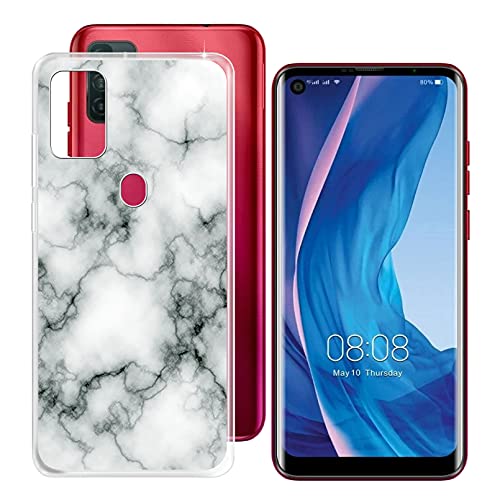 HHUAN Hülle für Ulefone Note 11P (6.55"), Transparent Anti-Vergilbung Weiche Silikon Handyhülle Tasche TPU Bumper Stoßfest Schutzhülle Case Cover für Ulefone Note 11P - WM73 von HHUAN