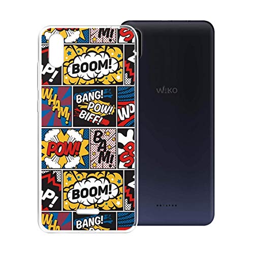 HHUAN Hülle für Wiko Y60 Transparent Case Dünn Weiche Silikon Überraschung Stoßfest Handyhülle Tasche Schale Bumper TPU Schutzhülle Cover für Wiko Y60 (5.45") von HHUAN