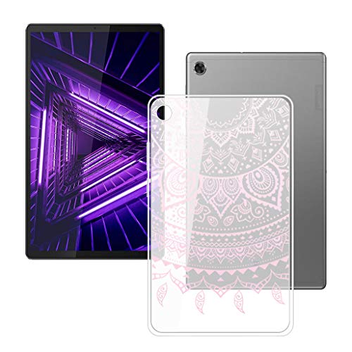 HHUAN Tablette Hülle für Lenovo Tab M10 FHD Plus TB-X606F / TB-X606X 10.3 Zoll, Semi-Transparent Weiche Silikon Stoßfest Case Schale Bumper TPU Schutzhülle Cover - Pulver Mandala HHUAN Tablette Hülle für Lenovo Tab M10 FHD Plus TB-X606F / TB-X606X 10.3 Zoll, Semi-Transparent Weiche Silikon Stoßfest Case Schale Bumper TPU Schutzhülle Cover - Pulver Mandala von HHUAN