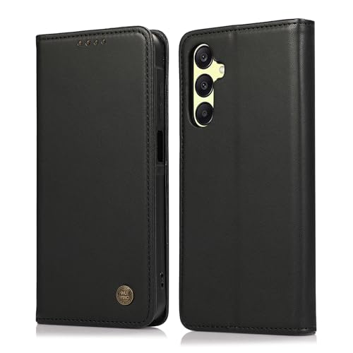 HHUIWIND LederHülle für Samsung Galaxy A25 5G Hülle,Premium PU Schutzhülle Magnetverschluss Handyhülle Klappbar Flip Case Cover für Samsung Galaxy A25 5G - Schwarz HHUIWIND LederHülle für Samsung Galaxy A25 5G Hülle,Premium PU Schutzhülle Magnetverschluss Handyhülle Klappbar Flip Case Cover für Samsung Galaxy A25 5G - Schwarz von HHUIWIND