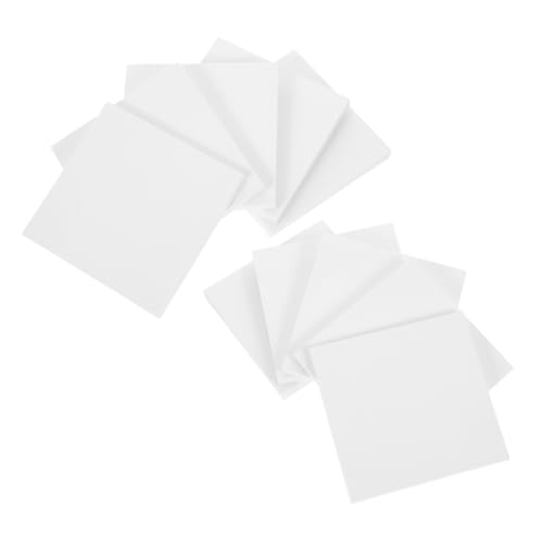 HIAKDOFT 10 -Notizbuch Notizblock weiß College-Schulbedarf College-Must-Haves Notizen liefert leeres Blatt College-Sachen Schreibblock Anmerkungszubehör japanische Schulsachen Papier von HIAKDOFT