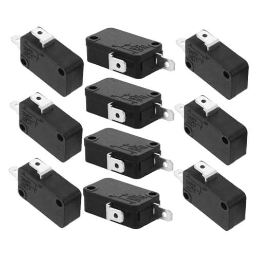 HIAKDOFT 10 Stück Schalter Reparatur von Mikrowellenherden Reparatur von Ofenteilen Platine für Mikrowellenherde Ersatzteile für Mikrowellentüren Plastik Black HIAKDOFT 10 Stück Schalter Reparatur von Mikrowellenherden Reparatur von Ofenteilen Platine für Mikrowellenherde Ersatzteile für Mikrowellentüren Plastik Black von HIAKDOFT