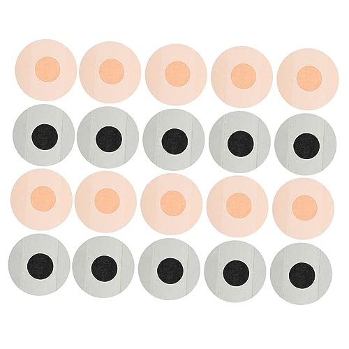 HIAKDOFT 20Stücke Kontinuierlicher Glukosemonitor Sensor Patches Wasserdichtes Rutschfestes Klebepflaster für Blutzuckermessgeräte und Hautfarbe pro Packung von HIAKDOFT