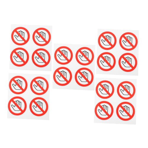 HIAKDOFT 40 Stück Warnschild „nicht Berühren, Nicht Verwenden“, Handzeichen-aufkleber, Selbstklebend, Sicherheits-vinyl-aufkleber Für Ausstellungsstücke, Persönliche Gegenstände, HIAKDOFT 40 Stück Warnschild „nicht Berühren, Nicht Verwenden“, Handzeichen-aufkleber, Selbstklebend, Sicherheits-vinyl-aufkleber Für Ausstellungsstücke, Persönliche Gegenstände, von HIAKDOFT