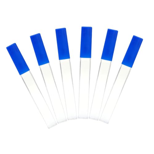 HIAKDOFT 6 Stück Thermometer-schutzrohr Schutzrohr Für Fieberthermometer Lagerhalter Fieber Thermometer Nense -nadel -organisator Nadelhalter Nähen Lagerrohr Nadeletui Plastik Transparent von HIAKDOFT