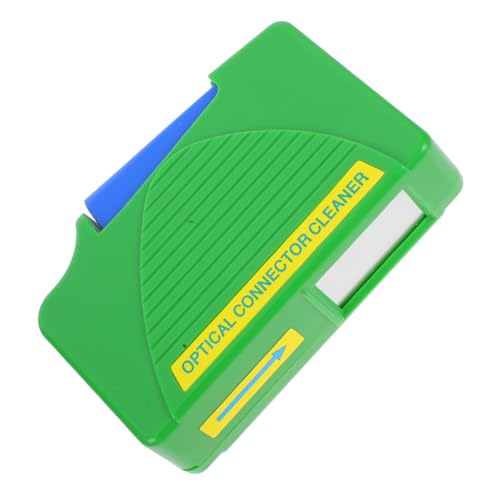 HIAKDOFT Kasten Glasfaser-Reinigungsbox Glasfaserreiniger optisches Reinigungswerkzeug Elektrolytischer Reiniger Reinigungswerkzeuge für Glasfaser Plastik Green HIAKDOFT Kasten Glasfaser-Reinigungsbox Glasfaserreiniger optisches Reinigungswerkzeug Elektrolytischer Reiniger Reinigungswerkzeuge für Glasfaser Plastik Green von HIAKDOFT