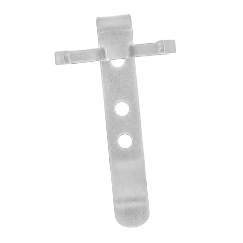HIAKDOFT Taschenlampenclip Stiftclips Taschenlampenhalter Für Gürtel Taschenlampen-tragehalter Gürtel Stifthalter Stifttaschenclip Hutclip-taschenlampe Taschenclip Taschenlampe Silver Eisen HIAKDOFT Taschenlampenclip Stiftclips Taschenlampenhalter Für Gürtel Taschenlampen-tragehalter Gürtel Stifthalter Stifttaschenclip Hutclip-taschenlampe Taschenclip Taschenlampe Silver Eisen von HIAKDOFT