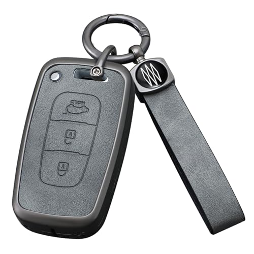 HIBEYO Autoschlüssel hülle Passt für Hyundai Elantra Genesis Veloster Equus Tucson Sonata Azera Schutzhülle Passt für Kia Sorento Sportage Schlüsselhülle Schlüsselbox Schlüsselanhänger-3 Tasten-A HIBEYO Autoschlüssel hülle Passt für Hyundai Elantra Genesis Veloster Equus Tucson Sonata Azera Schutzhülle Passt für Kia Sorento Sportage Schlüsselhülle Schlüsselbox Schlüsselanhänger-3 Tasten-A von HIBEYO