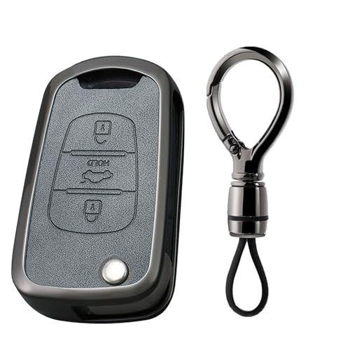HIBEYO Autoschlüssel hülle Passt für Hyundai I20 I30 IX35 I35 Accent Solaris Elantra IX20 Remote Schutzhülle Passt für Kia Picanto K5 K2 Rio 3 Sportage Schlüsselhülle Schlüsselbox Schlüsselanhänger-C HIBEYO Autoschlüssel hülle Passt für Hyundai I20 I30 IX35 I35 Accent Solaris Elantra IX20 Remote Schutzhülle Passt für Kia Picanto K5 K2 Rio 3 Sportage Schlüsselhülle Schlüsselbox Schlüsselanhänger-C von HIBEYO