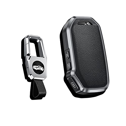 HIBEYO Smart Schlüsselhülle-Leder-Hülle Schutzhülle Autoschlüssel Hülle passt für KIA Sportage GT Stinger Sorento Soul Rio Optima NIRO Forte Ceed Schlüsselanhänger Fernbedienung-Schwarz HIBEYO Smart Schlüsselhülle-Leder-Hülle Schutzhülle Autoschlüssel Hülle passt für KIA Sportage GT Stinger Sorento Soul Rio Optima NIRO Forte Ceed Schlüsselanhänger Fernbedienung-Schwarz von HIBEYO
