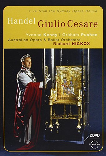 Händel - Giulio Cesare [2 DVDs] von HICKOX/PUSHEE/KENNY/ALEXANDER
