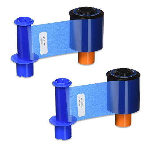 Fargo 45200 YMCKO Farbband für DTC4500 und DTC4500e Drucker, 500 Drucke, 2 Stück Fargo 45200 YMCKO Farbband für DTC4500 und DTC4500e Drucker, 500 Drucke, 2 Stück von HID