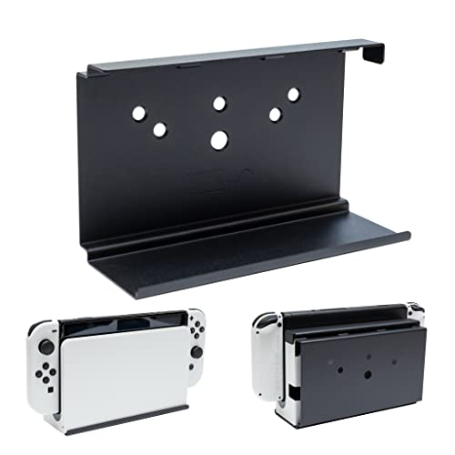 HIDEit Mounts Switch-Wandhalterung, Schwarze Stahlhalterung, kompatibel mit Nintendo Switch, bewahren Sie Ihre Nintendo Switch-Konsole sicher in der Nähe oder hinter dem Fernseher auf HIDEit Mounts Switch-Wandhalterung, Schwarze Stahlhalterung, kompatibel mit Nintendo Switch, bewahren Sie Ihre Nintendo Switch-Konsole sicher in der Nähe oder hinter dem Fernseher auf von HIDEit Mounts