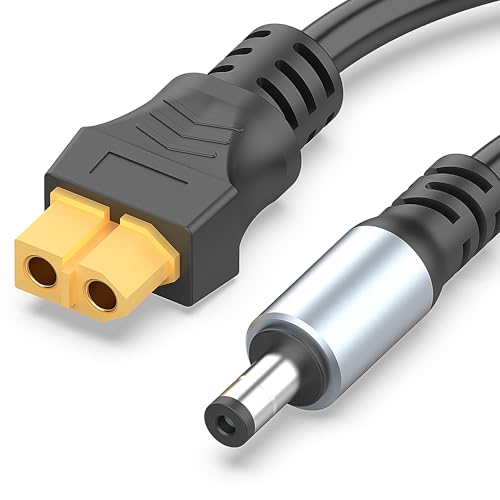 DC zu XT60 Stromkabel, 1M/3FT 16AWG DC 5.5mm X 2.1mm Stecker zu XT60Stecker für Fatshark Skyzone FPV Monitor Leistung DC zu XT60 Stromkabel, 1M/3FT 16AWG DC 5.5mm X 2.1mm Stecker zu XT60Stecker für Fatshark Skyzone FPV Monitor Leistung von HIEbee