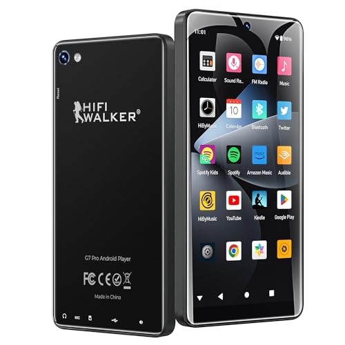 Built-in HD Speaker, FM Radio, Voice Recorder, E-Book, Includes Headphones, up to 64GB TF Card MP3 Player with Bluetooth and WiFi Built-in HD Speaker, FM Radio, Voice Recorder, E-Book, Includes Headphones, up to 64GB TF Card MP3 Player with Bluetooth and WiFi von HIFI WALKER