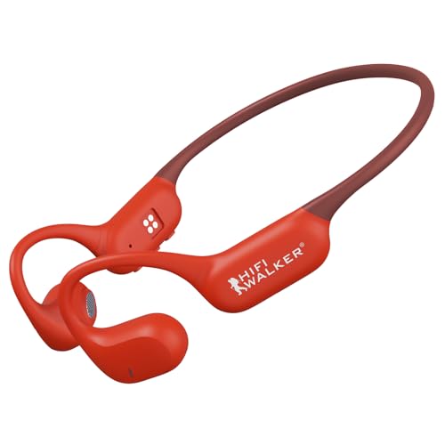 HIFI WALKER Sport Bluetooth Kopfhörer mit Open Ear Design, 15 Stunden Akku, IPX5 Wasserschutz, Dual-Device-Verbindung für Outdoor-Sport von HIFI WALKER