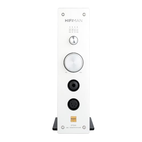 HIFIMAN EF500 Desktop Balanced Headphone DAC & Amplifier with HYMALAYA R2R LE, 6.35mm/XLR/RCA Output for Home Audio, with Support for Streaming Media von HIFIMAN