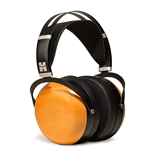 HIFIMAN Sundara Over-Ear-Kopfhörer mit geschlossener Rückseite, magnetisch, kabelgebunden, mit Stealth-Magnet-Design, abnehmbares Kabel, Holz-Ohrmuscheln für Zuhause, Studio, Aufnahme von HIFIMAN