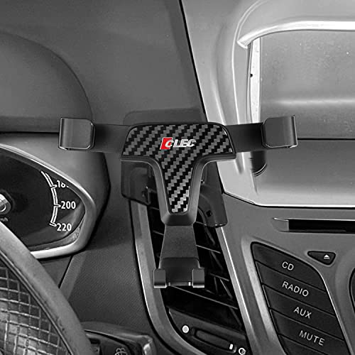 HIGH FLYING für Fiesta MK7 2009-2016 Handyhalterung, Nur für den vertikalen Gebrauch (Kohlefaserkorn) von HIGH FLYING