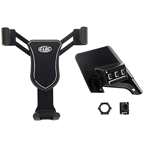 HIGH FLYING für Fiesta MK7 2009-2016 Handyhalterung, Nur für den vertikalen Gebrauch (Schwarz) von HIGH FLYING